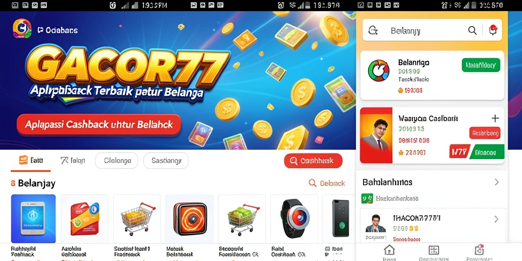Antarmuka GACOR777 yang memudahkan pengguna mendapatkan cashback.