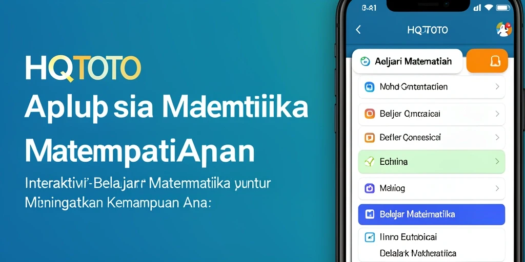 Tampilan antarmuka HQTOTO yang interaktif dan mudah digunakan.