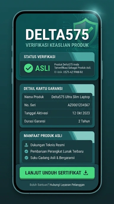 Halaman Resmi Delta575 untuk Pengguna Android Indonesia